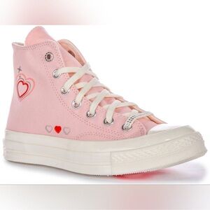 Women’s Converse Chuck 70 Hi donut glaze/egret/fever dream sz 8